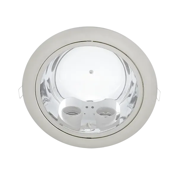 GL202E DOWNLIGHT SATIN NICKEL 2XE27