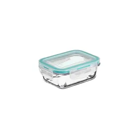Pusdienu kastīte 5five Simply Smart Zils Caurspīdīgs Stikls 330 ml 13 x 10 x 5 cm