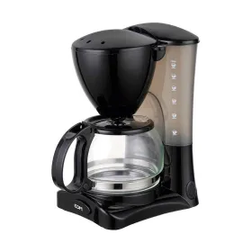 Pilošs Kafijas Automāts EDM 07653 Melns 550 W 6 Tasītes 0,6 L