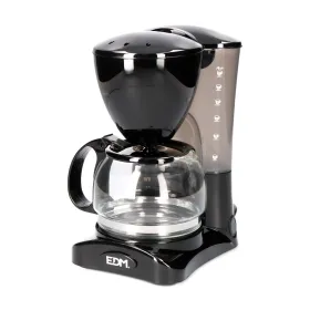 Pilošs Kafijas Automāts EDM 07653 Melns 550 W 6 Tasītes 0,6 L