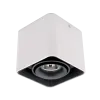 DL-044 SQUARE SINGLE DOWNLIGHT SURFACE MOUNTED BLACK/WHITE