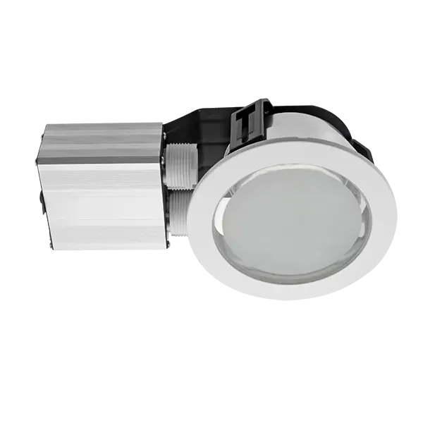 GL102-5\" DOWNLIGHT FOR BATHROOM IP 44, WHITE 2XG24