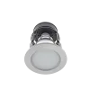 GL120E DOWNLIGHT FOR BATHROOM IP 44, SATIN NICKEL 1XE27