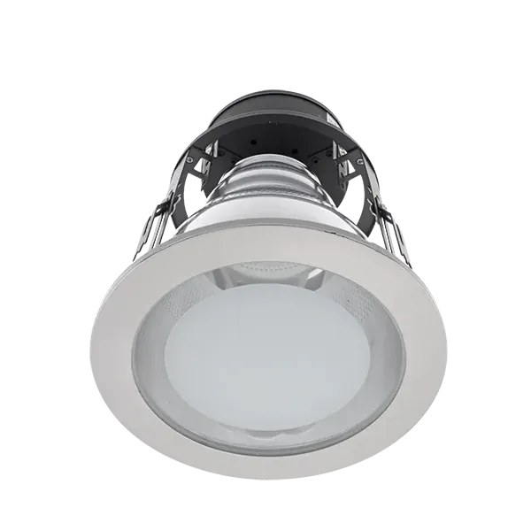 GL120E DOWNLIGHT FOR BATHROOM IP 44, SATIN NICKEL 1XE27