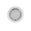 GL103E DOWNLIGHT FOR BATHROOM IP 44, WHITE 2XE27