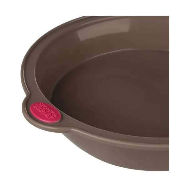 Kahvallinen silikonimuotti Secret de Gourmet Ruskea Silikoni 24 cm