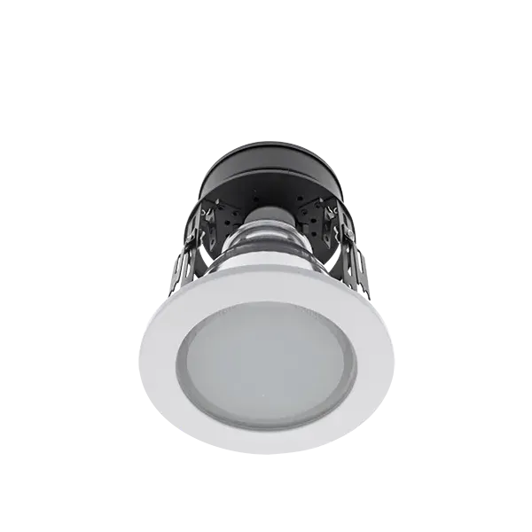 GL120E DOWNLIGHT FOR BATHROOM IP 44, WHITE 1XE27