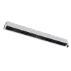 RECESSED LINEAR LIGHT EL-05 20W 3000K, WHITE &amp BLACK