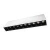 SURFACE LINEAR LIGHT EL-14 20W 3000K, WHITE &amp BLACK