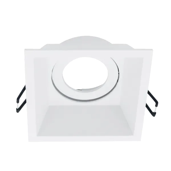 RECESSED SQUARE DOWN LIGHT EL-259SQ GU10 WHITE