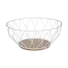 Hedelmäkulho Secret de Gourmet Metalli Valkoinen Ø 28 cm