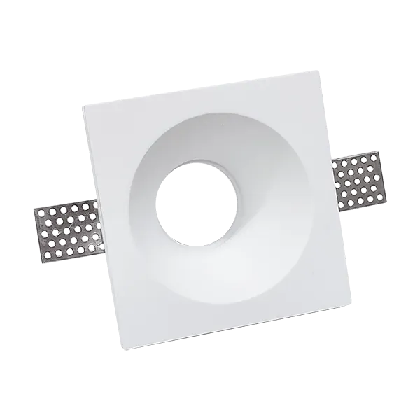 GYPSUM DOWNLIGHT SQUARE GU10 120x120