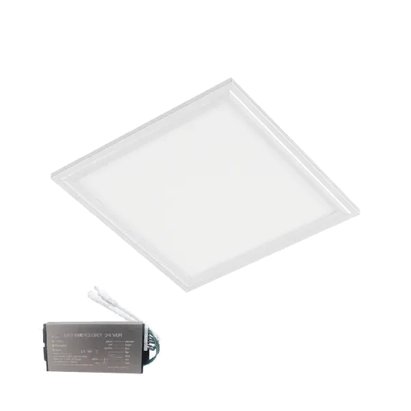 LED PANEL 48W 4000K 595x595mm WHITE FRAME +EMERGENCY KIT