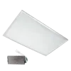 LED PANEL 36W 4000-4300K 595X295mm WHITE FRAME IP54+EMERGENCY KIT