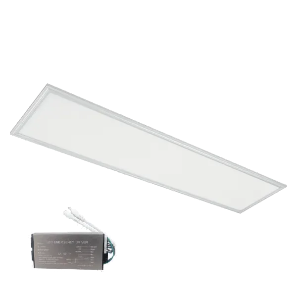 LED PANEL 48W 4000K 295x1195mm WHITE FRAME +EMERGENCY KIT