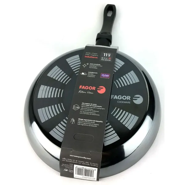 Pannu FAGOR Indutherm Musta Emaloitu teräs (Ø 20 cm)