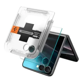 Spigen GLAS.TR EZ Fit HD 2-Pack - Tempered Glass for Samsung Galaxy Z Flip 7