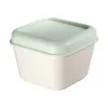 Suorakulmainen eväsrasia kannella Milan Vihreä 330 ml 12 x 10 x 7 cm Muovinen (1 osaa)