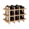 Butelių laikiklis Astigarraga Evolutivo rioja Ruda Pušis (43 x 22 x 32,5 cm)