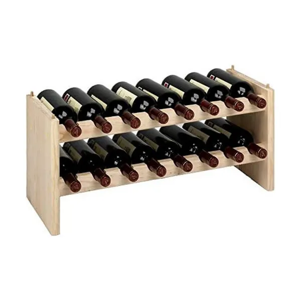 Подставка под бутылки Astigarraga Merlot Коричневый Сосна (68,8 x 25 x 30 cm)