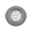 LED METAL ROUND SPOTLIGHT HIGH POWER 6W 2700-3000K CHROME