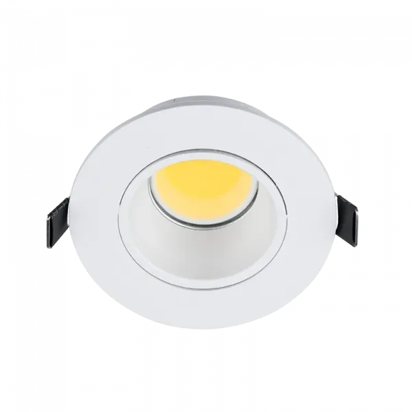 LED PLASTIC ROUND SPOTLIGHT COB 7W 2700-3000K WHITE