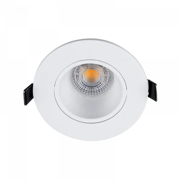 LED PLASTIC ROUND SPOTLIGHT PAR 16 COB 7W 2700-3000K WHITE