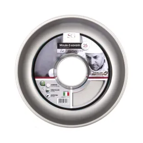 Baking Mould Secret de Gourmet Aluminium Ø 25 cm Black