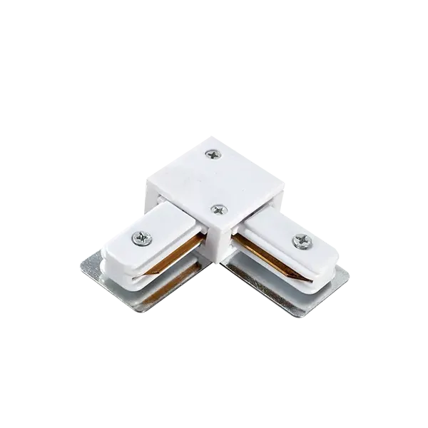 SKYWAY 120 SINGLE-PHASE TRACK L-TYPE ADAPTER WHITE