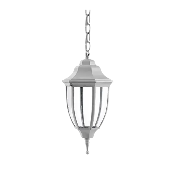 50183 LANTERN HANGING WHITE