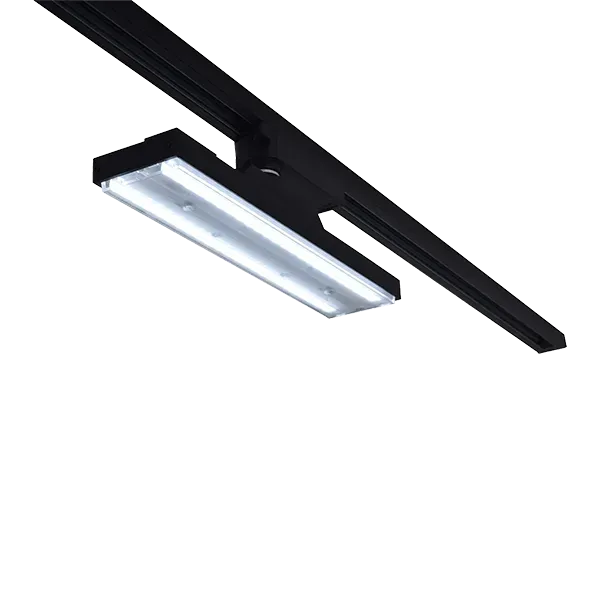 TRACK LIGHT B60 2-LINES 24W 60&ampdegCCT BLACK