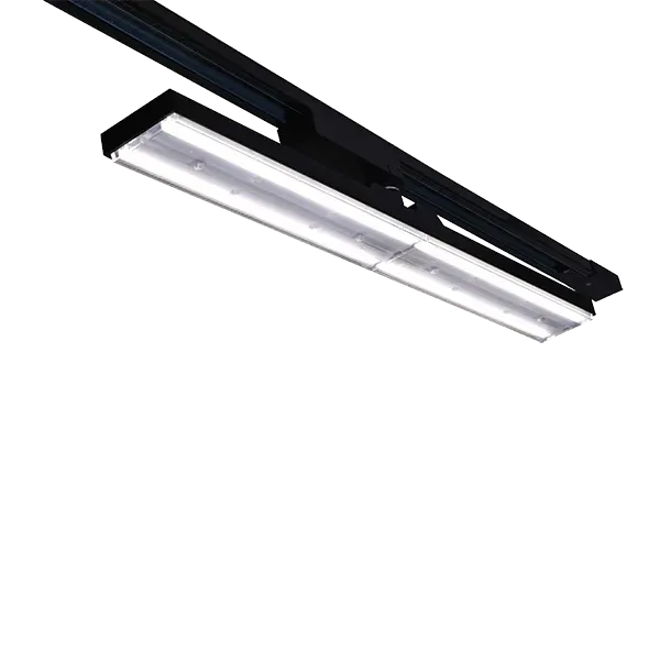 TRACK LIGHT B60 2-LINES 42W 60&ampdeg CCT BLACK