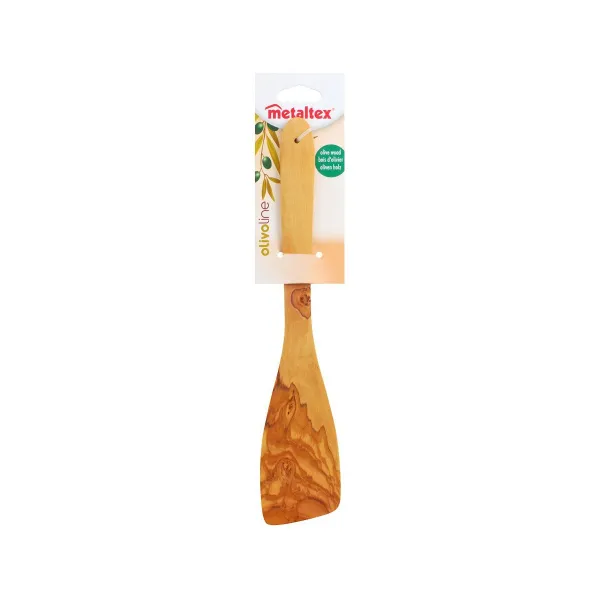 Cooking Spatula Metaltex 58061210 Brown Natural Wood Olive Wood 30 cm