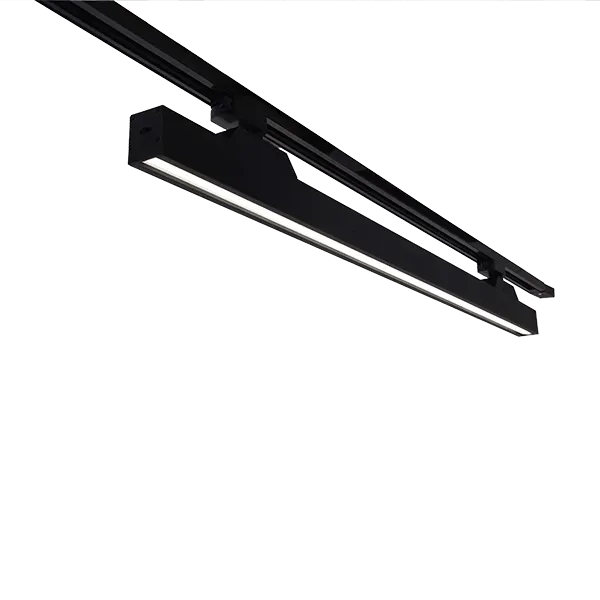 TRACK LIGHT K30 2-LINES 24W 120&ampdeg CCT BLACK