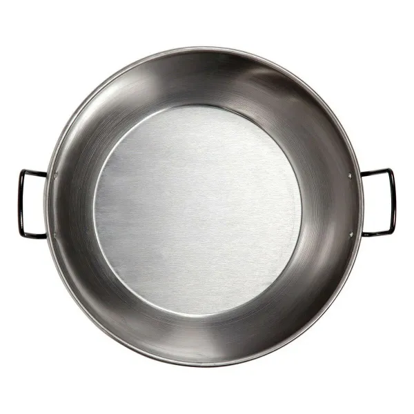 Syvä pannu kahvoilla Vaello Kiillotettua terästä (Ø 30 cm)