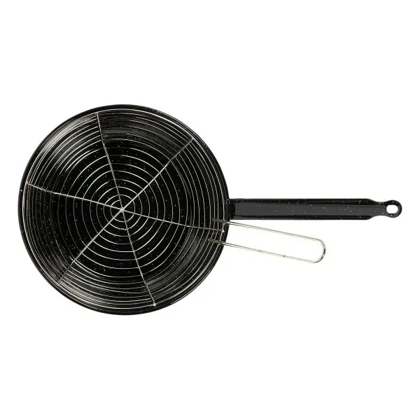 Paistinpannu ja kori Vaello Musta Emaloitu teräs (Ø 24 cm)