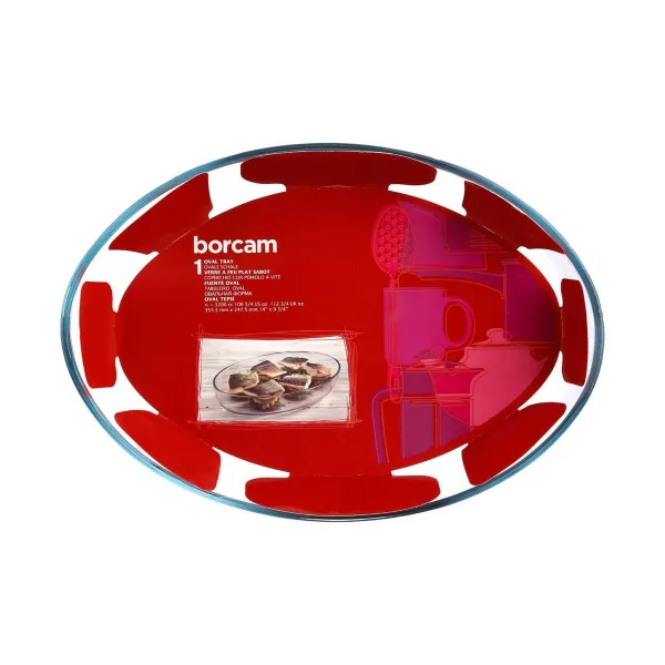 Serving Platter 5five Simply Smart Transparent Crystal 35 x 25 cm