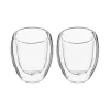 Osainen kahvikuppisetti Secret de Gourmet Läpinäkyvä Kristalli 70 ml