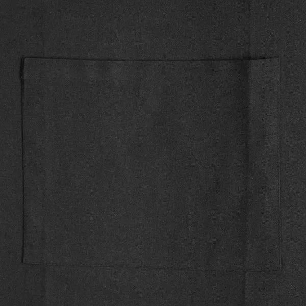 Prijuostė su kišene Atmosphera Juoda Medvilnė (60 x 80 cm)