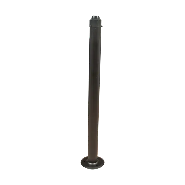 SP100 METAL POLE 1000MM, DIAMETER 60MM BLACK