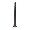 SP100 METAL POLE 1000MM, DIAMETER 60MM BLACK