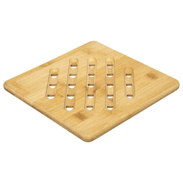 Подставка под горячее Коричневый Бамбук Квадратный 20 x 20 cm Ø 20 cm
