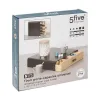 Kahvikapselijärjestelijä 5five Simply Smart Noir Kitchen Musta Metalli 33 x 31 x 7,5 cm