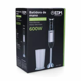 Rokās Turams Blenderis EDM 07645 Melns Sudrabains 600 W