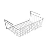 Keittiönkaapin järjestelijä Metaltex Kanguro 40 x 26 x 14 cm Valkoinen Harmaa