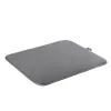 Draining Rack for Kitchen Sink Metaltex Softex Grey 45 x 40 cm Tablecloth