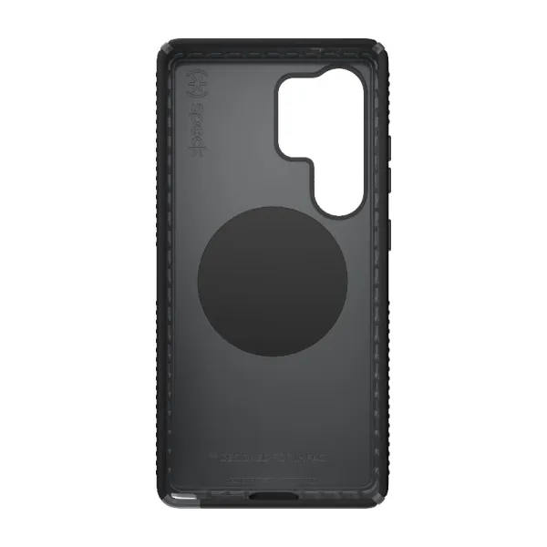 Speck Presidio2 Grip Magnet - Samsung Galaxy S25 Ultra MagSafe Case (Black/Slate Gray/White)