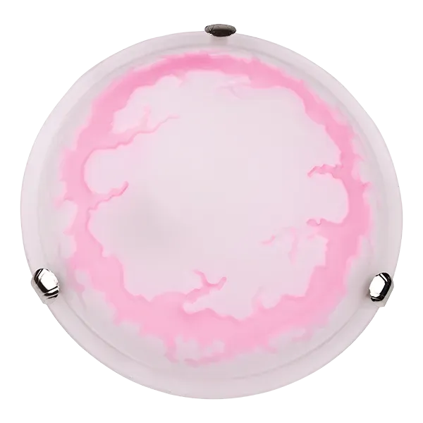 LIDIA CEILING FIXTURE 3ХЕ27 PINK D500mm