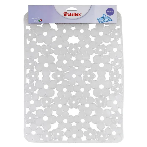 Virtuves Trauku Žāvētājs Metaltex Taisnstūra PVC Caurspīdīgs (30 x 40 cm)
