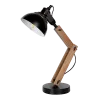 ALEGRA TABLE LAMP 1XE14 WOOD/BLACK